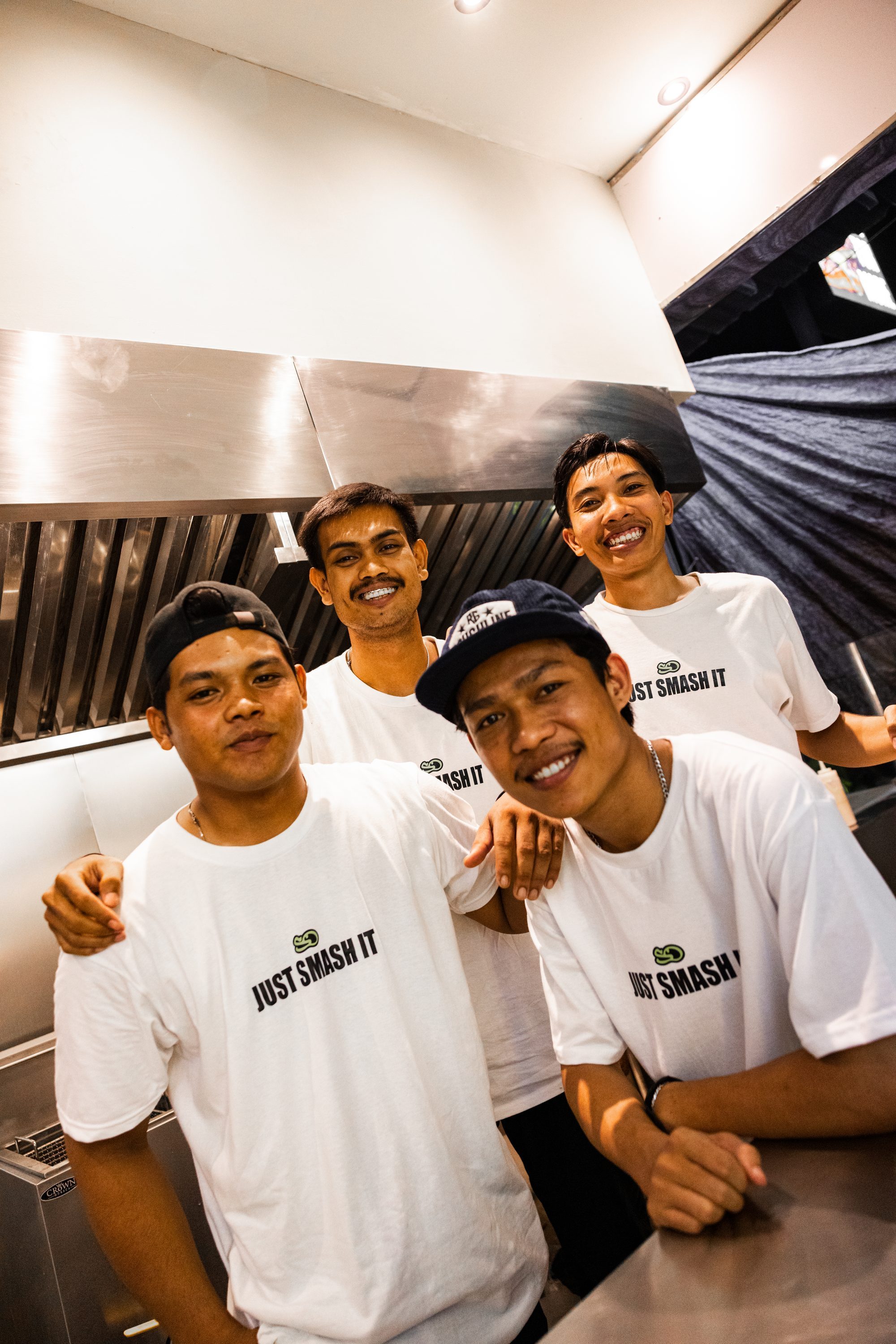 The SO Smash Burger team